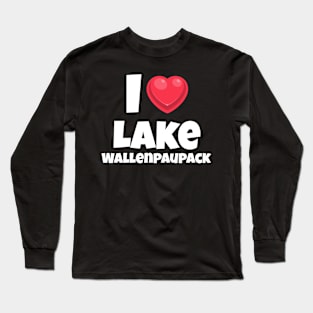 I love Lake Wallenpaupack Long Sleeve T-Shirt